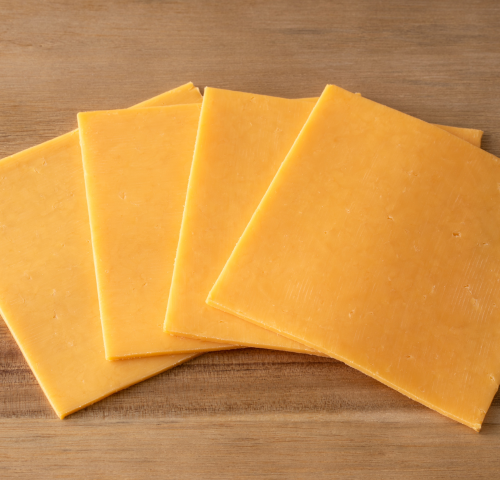 slices of cheese
